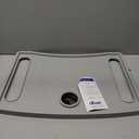 Drive Medical 10124 Walker Tray with Cup Holder, Gray