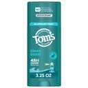 Toms of Maine Clean Coast Natural Deodorant for Men and Women, Aluminum Free, No Artificial Fragrances, Dyes, or Preservatives, Baking Soda Free, 48-Hour Odor Protection, 3.25 oz (3.25 Ounce (Pack of 1))
