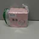 Mini Karaoke Machine Kids Microphone, Haomuren Portable Bluetooth Karaoke Speaker with 2 Wireless Microphones and LED Lights, Christmas Birthday Party Gifts for Kids & Adults (K1-Pink)