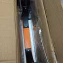 20.3 FT Telescoping Ladder, Aluminum Extension Ladder, 330 lbs Load Capacity, Multi-Purpose Collapsible Ladder for Home and Work; Orange