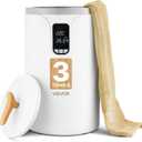 VEVOR Towel Warmers for Bathroom, Towel Warmer Bucket with 24H Delay Timer & Child Lock & Auto Shut Off for Spa Fits up to 3 Oversized Towels, Blankets, Clothes, Bathrobes, PJ's and More (White)