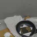 SENSARTE Nonstick Frying Pan Skillet with Lid, Omelet Pan with Cover, Healthy Egg Pan Chef's Pan, Kitchen Cooking Pan, Free of Intentionally Added PFOA (9.5inch + Glass Lid) (Gray Granite)