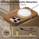 Magnetic for iPhone 15 Pro Max Case 6.7", Premium Liquid Silicone Case,[Compatible with Magsafe][Soft Anti-Scratch Microfiber Lining],Slim Thin Shockproof Phone Cover-Light Brown