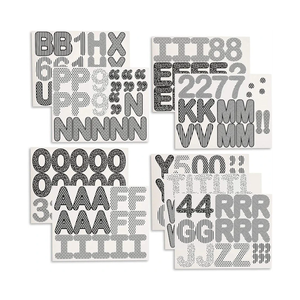Juvale Bulletin Board Alphabet Letters and Numbers (144 Count)