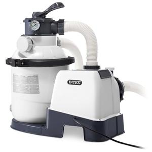 INTEX SX1500 Krystal Clear Sand Filter Pump: 1500 GPH Pump Flow Rate – Improved Circulation and Filtration – Easy Installation