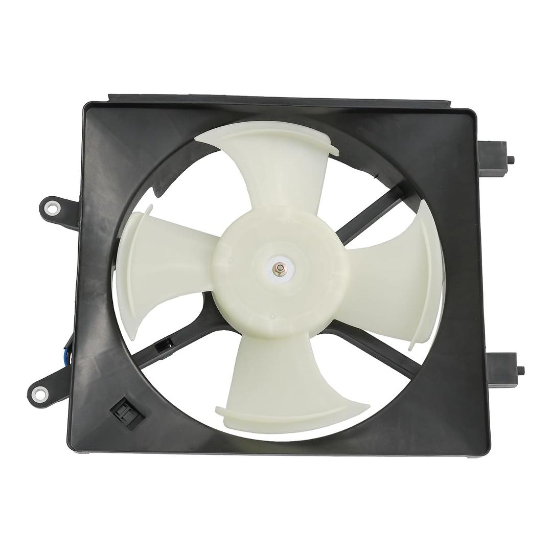 AC A/C Condenser Radiator Cooling Fan Assembly Replacement for Honda Civic 2001-2005 HO3113114 620-220 610380 Driver Left Side