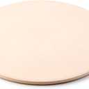 Nuwave Heavy-Duty Cordierite Pizza & Baking Stone, Heat Resistant up to 1472F, Great for Indoor Electric Ovens, Outdoor Gas, Wood Fire Grills, BBQ Grilling, & Nuwave Bravo XL, Fits Most Frozen Pizzas