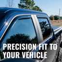 AVS in-Channel Ventvisor/Window Deflectors | Fits 2015-2024 Ford F-150, 2017-2024 Ford F-150 Raptor SuperCrew, 4 pcs. | Smoke - 194975