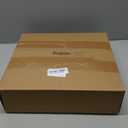 Soulchen Giant LED Christmas Tree Topper Bow Decor, 50 x 24 Inch Large White Mesh Streamer 3D Xmas Tree Top Bow with Lights for Home, Wedding, Birthday Party, Indoor Outdoor Holiday Decoration