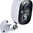 GMK Security Camera Wireless Outdoor, 2K Color Night Vision AI Motion Detection 2-Way Talk Battery Powered WiFi Home Indoor Camera IP65 Weatherproof Webcams Spotlight Siren Alarm Cloud/SD Storage (1 Count (Pack of 1))