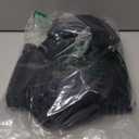 BRKURLEG Black Dog Coat with Harness, Dog Winter Jacket, Dogs Onesie Body Warm Jackets,Winter Coats Reflective Windproof Warm Cold Weather Coats, Pet Waterproof Jacket Hiking M