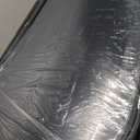 Arched Mirror - Full Length, Standing or Wall Mounted, 58"18", Aluminum Frame - Black