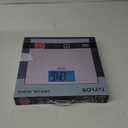 Taylor Digital Scales for Body Weight, Highly Accurate 400 LB Capacity, Unique Blue LCD, Auto on and Off Scale, 11.8 x 11.8Inches, Stainless Steel