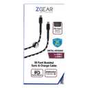 ZGear 10Ft Braided Sync & Charge Cable
