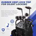 14 Way Golf Stand Bag with Rubber T-Lock and Phone Charger Pocket