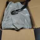 iDOO Queen Air Mattress with Built in Pump, 18 Raised Comfort Inflatable Blow up Mattress, Upgraded Four Chamber Portable Air Bed for Camping, Guests and Home, Colchon Inflable, 650 lbs Max (Grey)