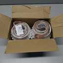 YUNSCM 2-PCS 16" Bike Tires 16x1.95/53-305 (White) Compatible with Kid Bike 16 x 1.95 16x2.0 All-Terrain Directional Tread Bicycle Tires (Y-1027)