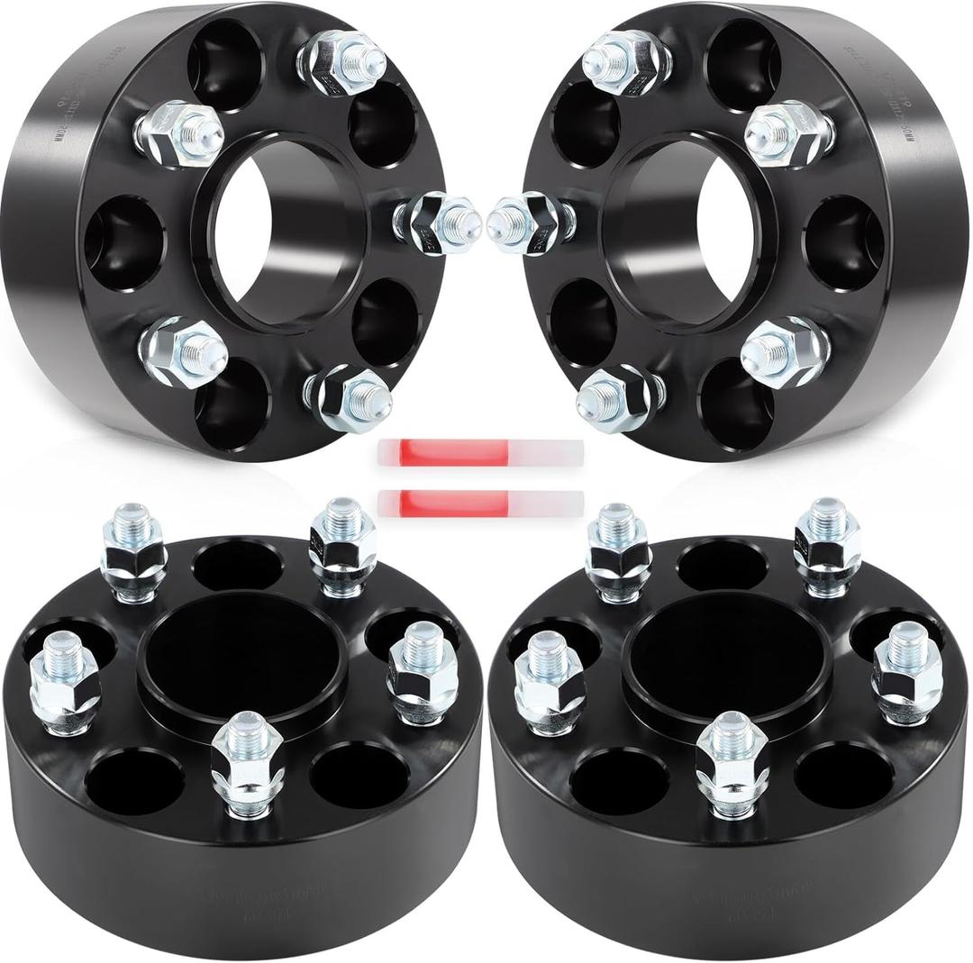SCITOO 4Pcs 5x4.5 Wheel Spacers 2" Bore 66.1mm Studs 12x1.25 5Lug Wheel Spacers Fit for Nissan 240SX 1995-1998, 300ZX 1984-1996, 350Z 2003-2009, 370Z 2009-2021, Altima 2002-2022
