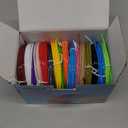 16-Color 320ft PLA 3D Pen Filament Refills - 1.75mm, Kids Safe, 250 Stencils eBook - for SCRIB3D P1 and MYNT3D Pens