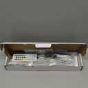 ASOKO 300 Lumens RGB Under Cabinet Led Light Plug in, 6 Pack 12 inch Linkable Under Counter Lights, Music Sync RGB LED Strip Lights with APP & Remote Control, Ambient Lights for Room Decor