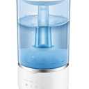 Pelonis Warm and Cool Mist Humidifiers for Bedroom Large Room Home and Baby | Ultrasonic Cool and Warm Mist Humidifier for Plants | Essential Oil Diffuser|4L Tank| Night Light| White
