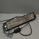 Chicken Coop Heat Lamp, 300W Brooder Heater for Chicks, Carbon Fiber Bulb Heater with 2-Level Temp, 6.6ft Cord UL Passed Adjustable Hanging Height, Livestock Indoor Warmer