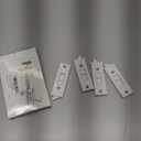 Window Latch Locks Window Parts and Hardware Tilt Latch Plastic Construction, Spring Loaded, 2 Inch Hole Center Spacing Sliding Lock Replacement (4 Pieces)