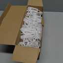 All In One Christmas Light Clip, Universal Gutter and Shingle Clip for C7, C9 and Mini Lights, 100 Pack (White)