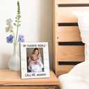 Beliran Nonna Gifts Picture Frame 5x7, Grandma Photo Frame, Christmas Mothers Day Birthday Gifts for Nonnas, My Favorite People Call Me Nonna Wooden Picture Photo Frames for Desk Home Room Decor