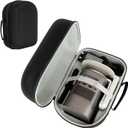 XINGFUDAO Hard Carrying Case for XGIMI MoGo Pro/MoGo 2 Pro & Multi-Angle Projector Stand 1080P Portable Projector, Waterproof with Separate Space (Compatible with Projector and Stand)