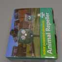 Animal Repellent, Raccoon Repellent Ultrasonic, Waterproof Motion Detection LED Flash Light, Animal Repellent Ultrasonic Outdoor for Dogs Fox Rabbit Squirrels Coyote Deer Repellent (1)