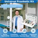 Universal Implant Driver Kit, High Precision Dental Implant Torque Wrench, 16pcs Screwdriver for Dental Implant, Torque Value of 10-70Ncm, Autoclavable Universal Implant Kit