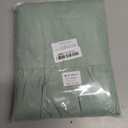 Bed Skirt Queen Size Ruffled Bed Skirt with Split Corners, Queen Bed Skirts 14 Inch Drop with Platform, 14'' Queen, Sage Green