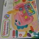 Kitchen Sink Toys with Running Water Kids Play Kitchen Accessories with Automatic Water Circulation Tableware Accessories Vegetable Fruit Fishing Games Gift for Girls and Boys