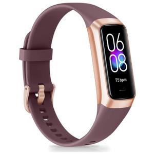 Fitness Tracker with 24/7 Heart Rate Blood Oxygen Sleep Monitor, 1.1" AMOLED Touch Screen Activity Tracker Smart Watches, IP68 Waterproof Step Counter Pedometer for Women Men