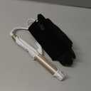 Europe Travel Curling Iron Mini: Dual Voltage Curling Iron for Traveling - Mini Travel Curling Irons 1 Inch with US Plug,Gold 450 for Thick/Coarse Short Hair