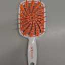 FHI Heat UNbrush Plus  Curly Hair Brush for Gentle & Effective Detangling on Wet or Dry Fragile Hair Types  Detangler Brush w/ 84 UltraFlex Bristles, Ultra-light, Vented, Anti Static Hairbrush