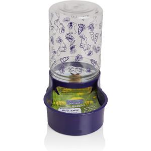 Lixit Reversible Waterer/Feeder for Rabbits and Other Small Animals. (Pack of 1)