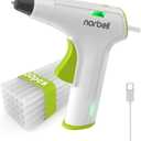 Cordless Hot Glue Gun Kit, 12s Fast Preheating, Anti-drip Nozzle, Hot Melt Glue Gun with 2Ah Battery, Auto Shut-Off, for School Crafts DIY Arts Project Home Repairs Party Decorations,Grey