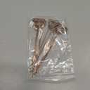 uxcell Stainless Steel Cocktail Picks, 5" 9Pcs Metal Cocktail Toothpicks Martini Picks Reusable Heart Shape Cocktail Skewers for Drinks Appetizer Fruits (Rose Gold)