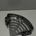 Voldra Corner Shower Caddy Suction Cup, 1 Pack Corner Shower Shelves No Drilling, Aluminum Upgrade Suction Cup Shower Organizer Corner with Towel Bar & Hooks Removable Bathroom Storage Rack(Gray)