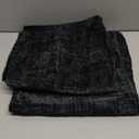 decorUhome Black Chenille Euro Sham Throw Pillow Covers 24x24 Set of 2 Textured Soft Cozy Slubby Couch Pillow Covers Modern Farmhouse Boho Decorative Pillow Cases for Bed Sofa Living Room