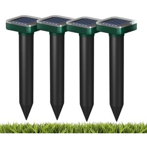 Deer and Rabbit Repellent Devices,Deer Repellent for Plants and Garden,Deer Deterrent Devices Outdoor,Solar Deer Repellent Devices,Sonic,Electronic and Waterproof (4)