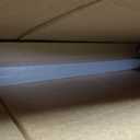 eatelle Shower Door Bottom Seal with Drip Rail for 3/16 (5mm) Thick Glass, 36" Long Sweep - Ultra Clear Polycarbonate