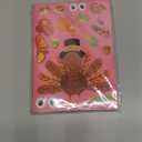 36 Sheets Large Size Thanksgiving Make-A-Turkey Stickers,DIY Thanksgiving Crafts,Turkey Crafts,Turkey Games for Family,Party Decorations Gifts Activities