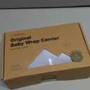 KeaBabies Baby Wrap Carrier - All in 1 Original Baby Carrier Newborn to Toddler Sling, Easy to Wear, Hands Free Bonding, Lightweight, Breathable Infant Wraps (Powder Blue) (One Size (Pack of 1))