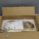 Rechargeable Floor Lamp for Indoor/Outdoor, Cordless Tall Standing Lamp with 3 Color Temps & Dimmable, IP43 Waterproof, Adjustable Height 16-59 Inch, LED Floor Lamp for Living Room, Patio(Gold)