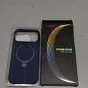 TORRAS Q3 Silicone for iPhone 17 Pro Max Case with Stand, Fit for MagSafe, Liquid Silicone Cozy Grip, 360 Spin Stand, Camera Control, Protective for iPhone 17 Pro Max Phone Case Silicone, Deep Blue