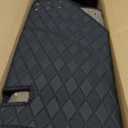 Rear Trunk Cargo Mat Liners,Binding Carpeted Full Size Mat fit for Corvette C8 Stingray Coupe 2020-2024,All Around Top Edge Protector Cover,Rear Storage Compartment Cargo Mat