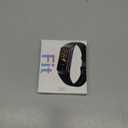 Fitness Tracker, 24/7 Heart Rate Blood Oxygen Blood Pressure Body Temp Monitor Sleep Calorie Tracker with 1.1" AMOLED Touch Color Screen Pedometer Smart Watch Waterproof for Women Men (Black)